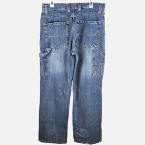 Vintage Arizona Carpenter Jeans Men 34x32 Fit Baggy Y2K Work Wear Distressed